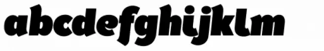 Tide Sans Condensed 900 Dude Italic