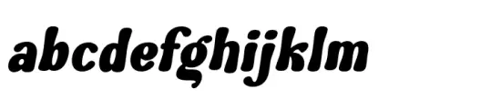 Tinta Extra Bold Oblique