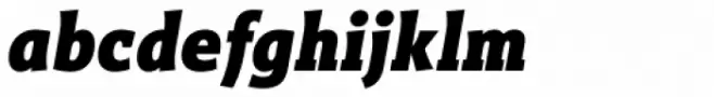 Titla Brus Condensed Black Italic