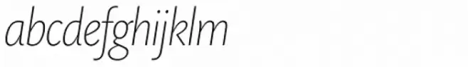 Today SH ExtraLight Italic