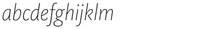 Today Sans Now CY ExtraLight Italic