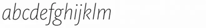 Today Sans Now Pro ExtraLight Italic