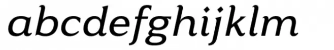 Toffee Medium Italic
