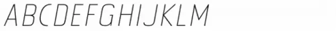 Tolyer No.2 Thin Italic