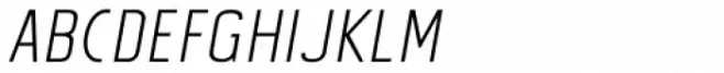Tolyer No.3 Light Italic