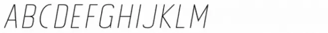 Tolyer No.3 Thin Italic