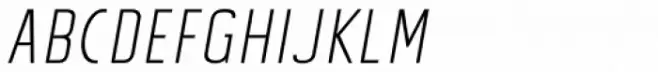 Tolyer No.4 Light Italic