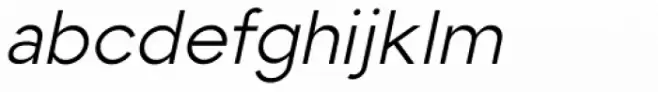 Toma Sans Regular Italic