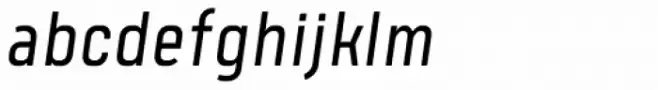 Tomkin Condense SemiLight Italic