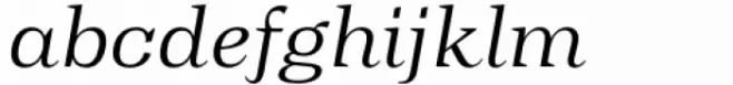 Tonus Text Light Italic