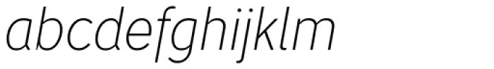 Tool Extra Light Italic
