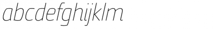 Torcao Cond Thin Italic