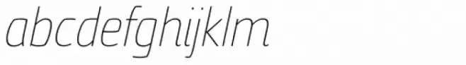 Torcao Cond Thin Italic