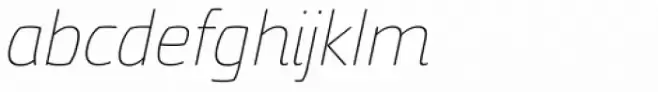 Torcao Ext Thin Italic