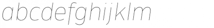 Tosia Hairline Italic