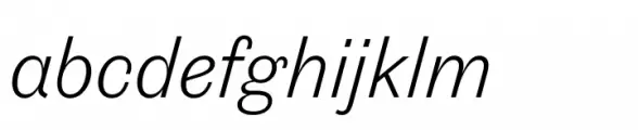 Touvlo Light Italic