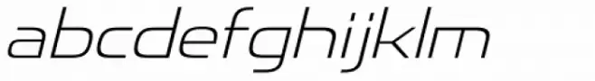 Toxigenesis ExtraLight Italic