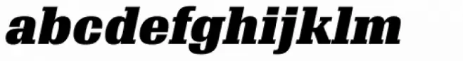 TradaSerif Black Italic