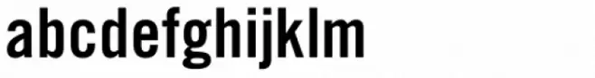 Trade Gothic Bold Condensed No. 20