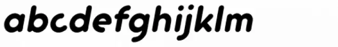 Trakya Rounded Alt 900 Bold Italic