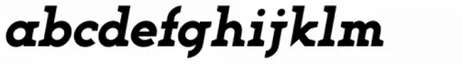 Trakya Slab 900 Bold Italic