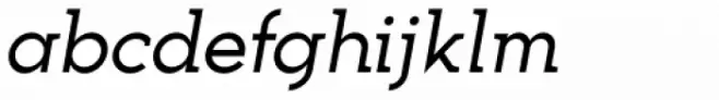 Trakya Slab Alt 500 Italic
