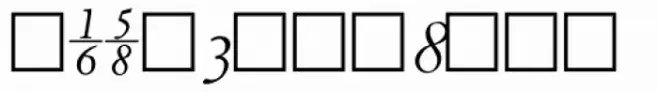 Tranquility Fractions JY Italic
