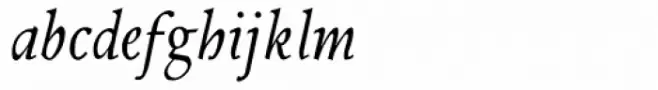 Tranquility JY 2 Demi Italic