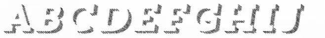 Trend HM Slab Three Italic