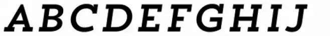 Trend Slab One Italic