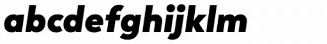 Trenda Heavy Italic