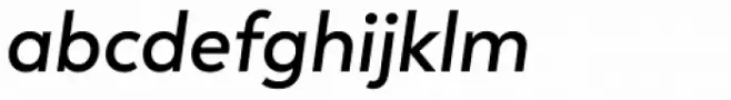 Trenda Semibold Italic