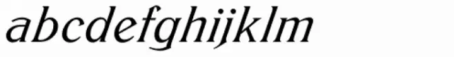 Trieste SB Medium Italic