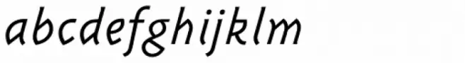 Triplex Italic Light