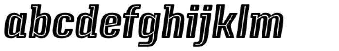 Triump Black inline Italic