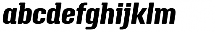 Triump Extra Bold Italic