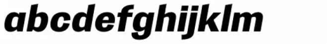 Trivia Gothic R3 Heavy Italic