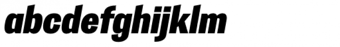 Trivia Gothic S6 SemiCondensed Black Italic