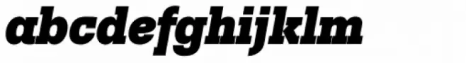 Trivia Slab Black Italic