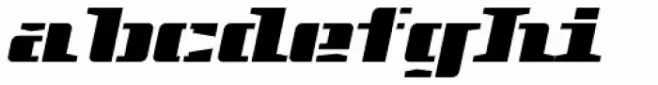 Tsikot 100 Stencil Italic