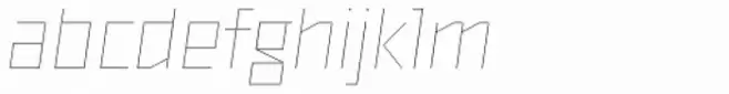 TT Bricks Hairline Italic