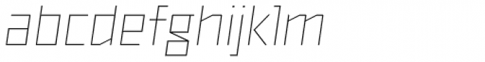 TT Bricks Thin Italic