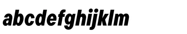 TT Commons Pro Condensed Black Italic