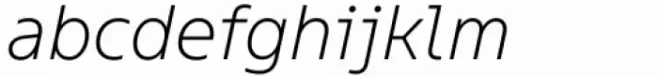 TT Fellows ExtraLight Italic
