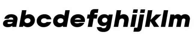 TT Hoves Pro Expanded ExtraBold Italic
