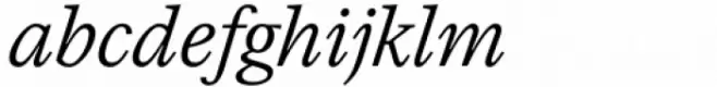 TT Livret Text Light Italic