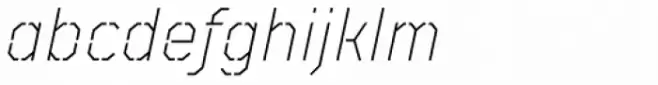TT Mussels Stencil Extra Light Italic