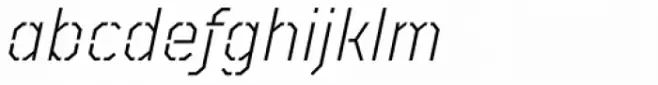 TT Mussels Stencil Light Italic