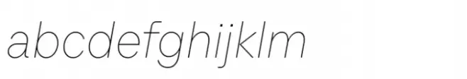 TT Neoris Hairline Italic