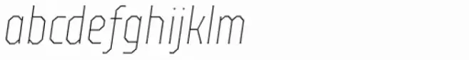 TT Octas Thin Italic